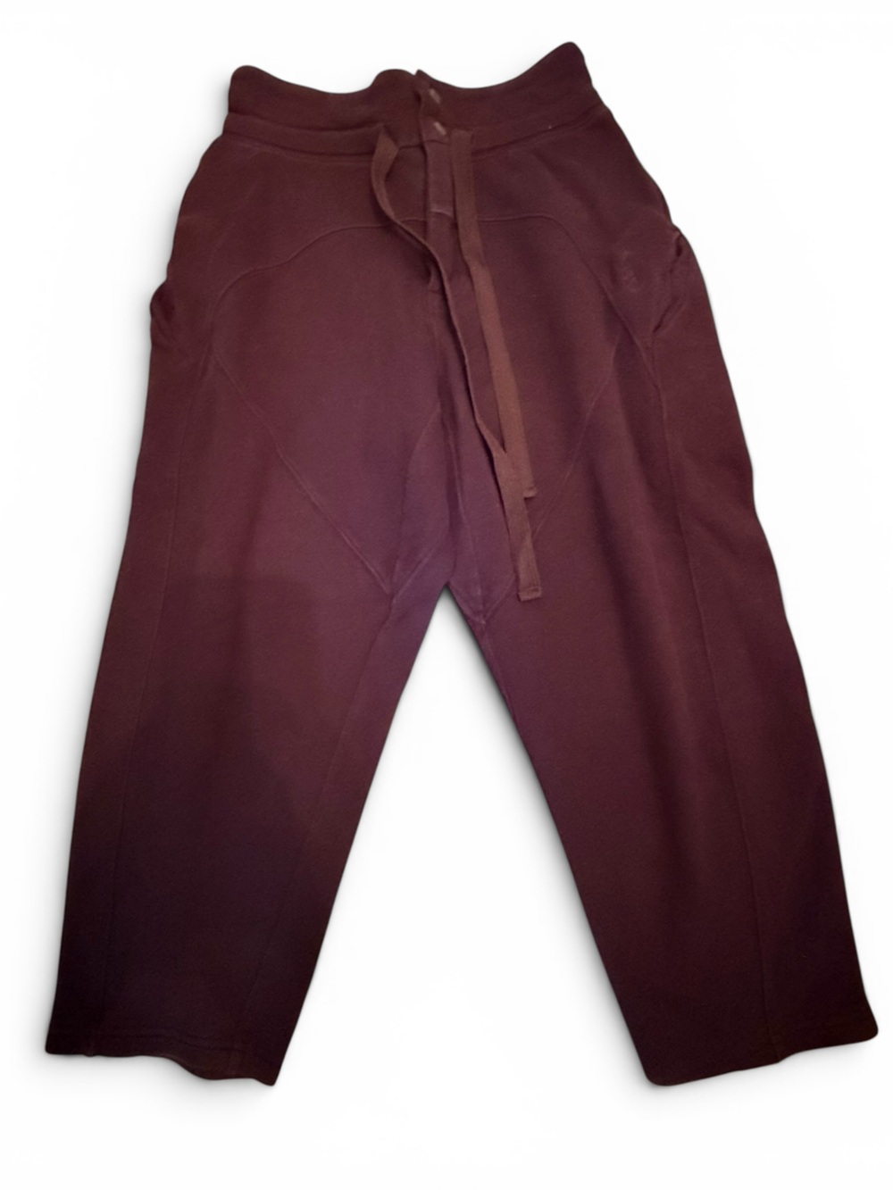 Free People Movement Jogger Sweatpants Maroon / Purple Lounge Pants